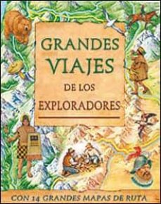 grandes viajes de los exploradores,con 14 grandes mapas de rutas-9788428529198