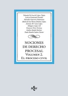 nociones de derecho procesal (ebook)-yolanda de lucchi lopez tapia-9788430993598