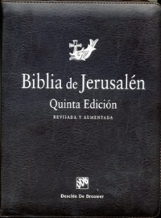 biblia de jerusalen (5ª ed.): manual cremallera - totalmente revisada-9788433030498