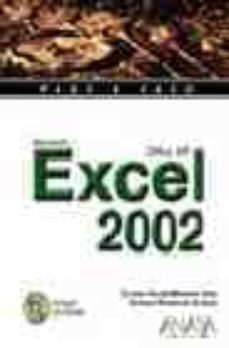 excel 2002 (paso a paso) (incluye cd-rom)-9788441513198