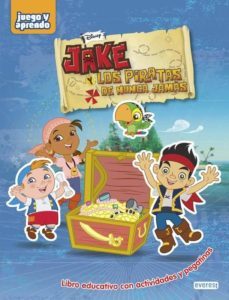 jack y los piratas de nunca jamas. juego y aprendo-9788444149998