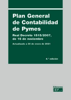 plan general de contabilidad de pymes.-9788445441398