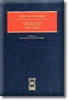 derecho minero-isidro de arcenegui-9788447018598