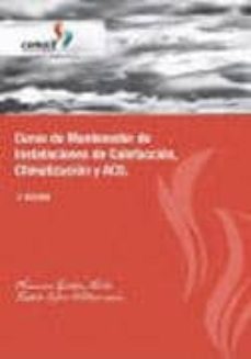 curso de mantenedor de instalaciones de calefaccion, climatizacio n y acs-francisco galdon trillo-9788461445998