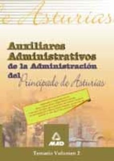 auxiliares administrativos de la administracion del principado de asturias. temario (vol. ii)-9788466528498