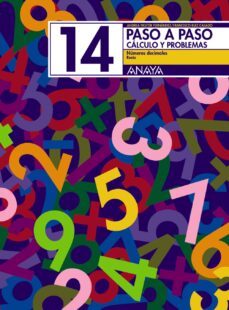 paso a paso 14: calculo y problemas: numeros decimales-andrea pastor-francisco ruiz casado-9788466713498