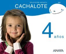 cachalote 4 años. educación infantil 3-5 años-9788466765398