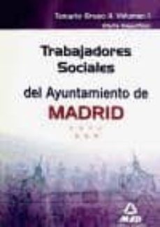 trabajadores sociales del ayuntamiento de madrid. temario grupo i i vol.i (parte especifica)-9788467642698