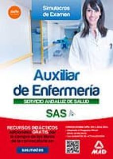 auxiliar enfermeria del servicio andaluz de salud. simulacros de examen-9788467698398