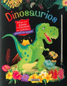 dinosaurios. dibujos para raspar y colorear-9788467798098