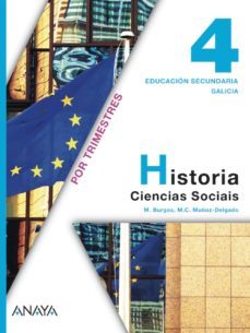 historia 4. educacion secundaria obligatoria - segundo ciclo - 4º-9788467826098