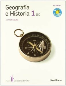 geografia e historia 1º eso los caminos extremadura-9788468000398