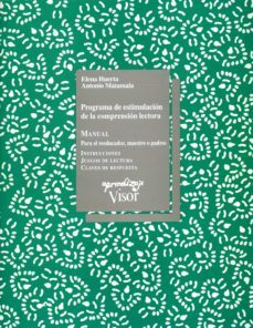 programa de estimulacion de la comprension lectora: manual-9788477740698