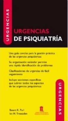 urgencias de psiquiatria-basant k. puri-9788478854998