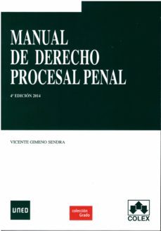 manual de derecho procesal penal  (4ª edicion)-9788483424698