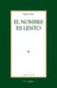 el nombre es lento-9788487528798