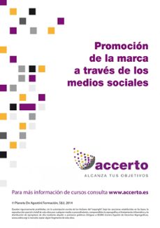 promocion de la marca a traves de los medios sociales (ebook)-9788490630198