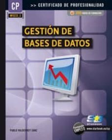 gestion de bases de datos-pablo valderrey sanz-9788492650798