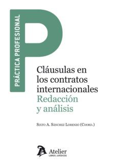 clausulas en los contratos internacionales-s. sanchez lorenzo-9788492788798