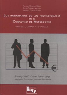 honorarios de los profesionales en el concurso de acreedores-paloma moreno marin-9788493985998