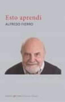 esto aprendi-alfredo fierro-9788494445798