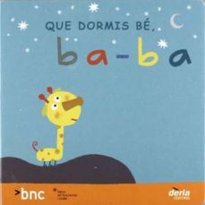 que dormis be, ba ba-9788495400598