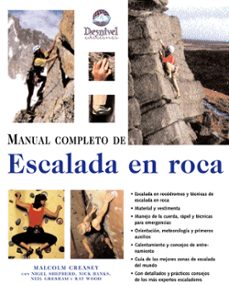 manual completo de escalada en roca-malcolm creasey-9788495760098