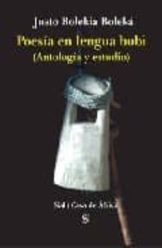 poesia en lengua bubi. antologia y estudio-justo bolekia boleka-9788496464698
