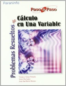 problemas resueltos de calculo en una variable-jesus san martin moreno-venancio tomeo perucha-9788497322898