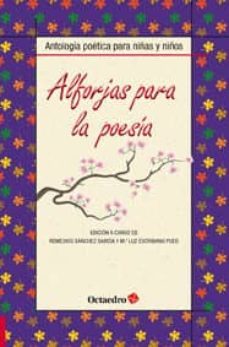 alforjas para la poesia: antologia poetica para niños y niñas-remedios ed. sanchez garcia-9788499212098