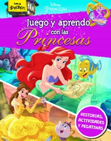 juego y aprendo con las princesas disney-9788499513898