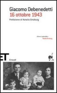16 ottobre 1943.-giacomo debenedetti-9788806173098