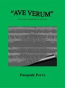 ave verum per canto e pianoforte. versione in sol maggiore (ebook)-9788892683198