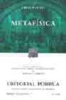 metafisica (15ª ed.)-9789700730998
