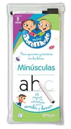 abremente para escribir y borrar - minusculas-9789876374798