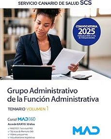 grupo administrativo de la funcion administrativa. temario (vol. 1)-9791370281298