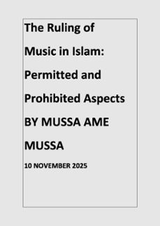 the ruling of music in islam: permitted and prohibited aspects (ebook)-mussa ame-9798232529598