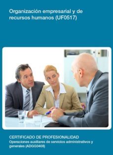 uf0517 - organizacion empresarial y de recursos humanos (ebook)-cdlel00000298