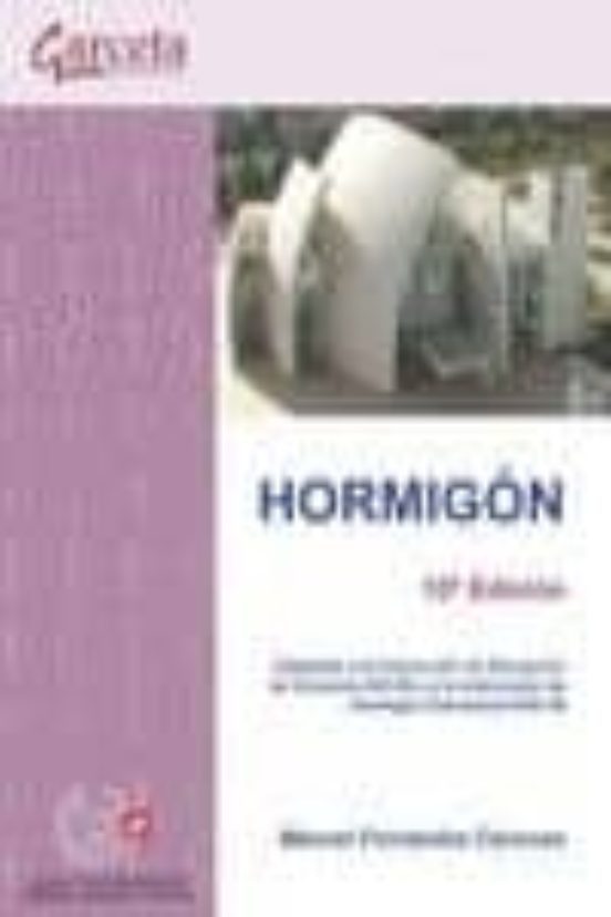 Portada de Hormigón. 10ª edición