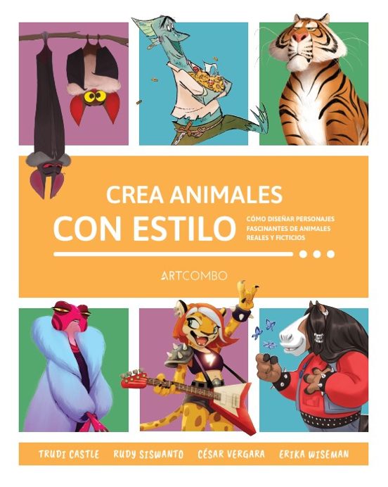 Portada de Crea animales con estilo