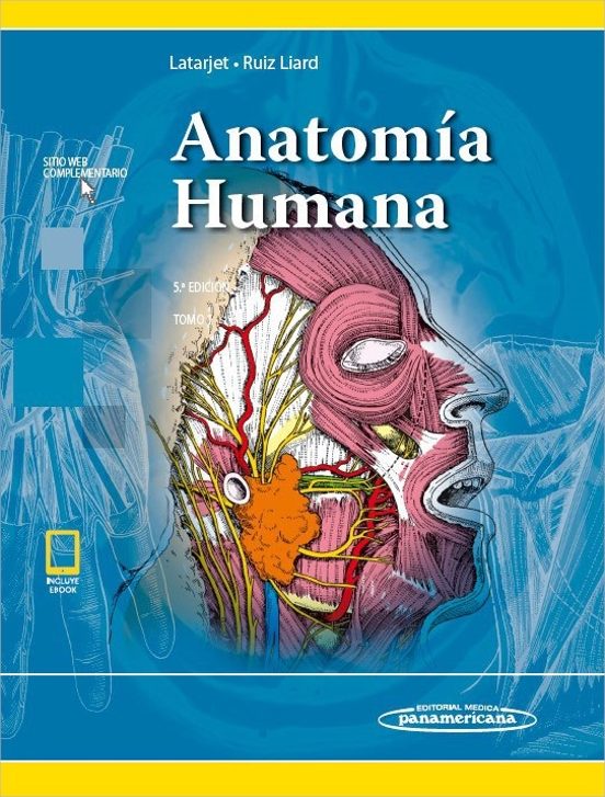 Portada de Anatomía Humana Tomo 1
