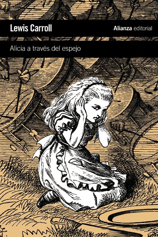 Portada de A TRAVES DEL ESPEJO de Carroll Lewis