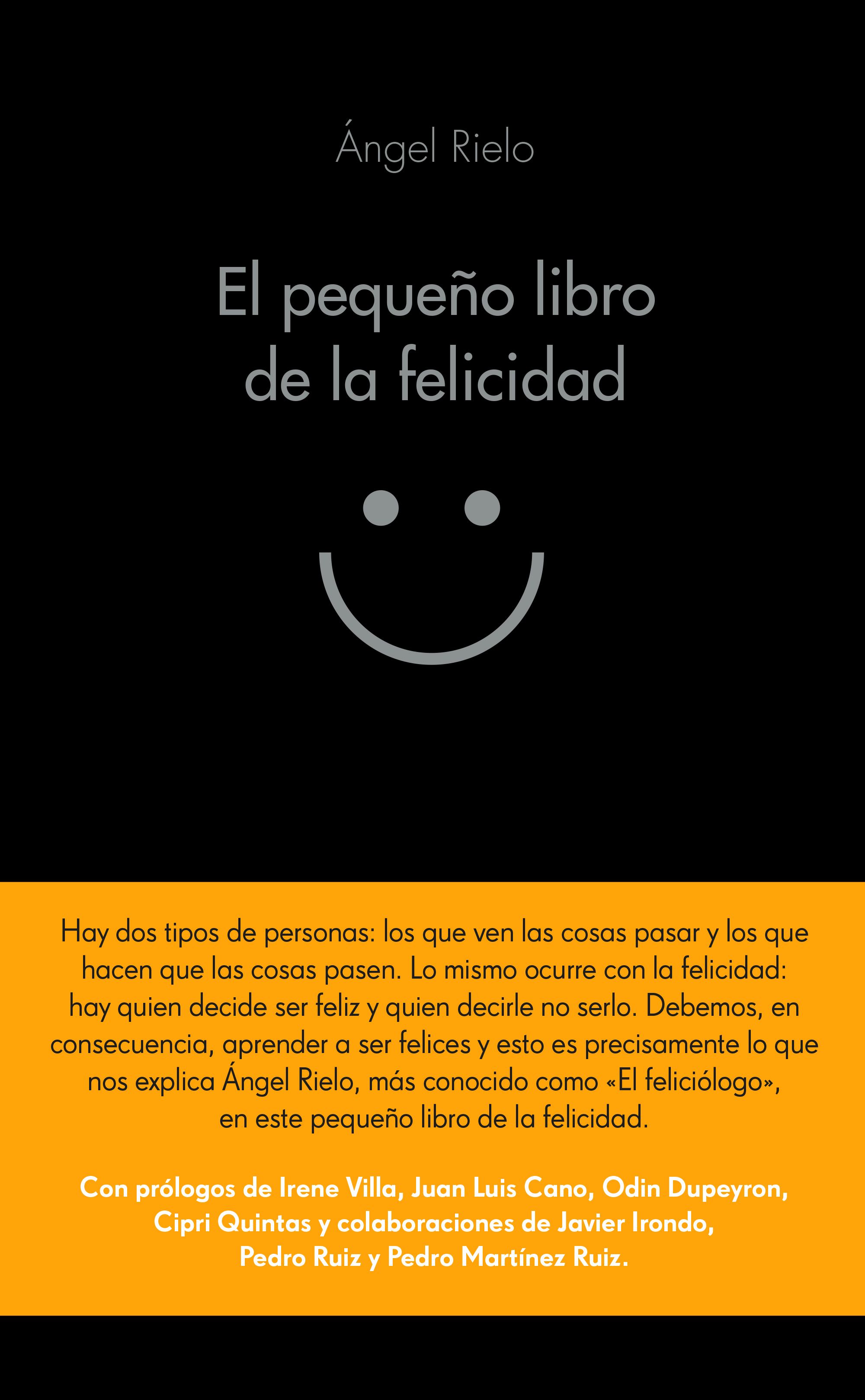 el pequeÃ±o libro de la felicidad-angel rielo-9788416253708