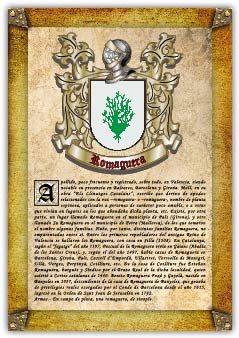Apellido Romaguera (pdf De Lectura E Impresión)