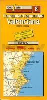 Comunidad/comunitat Valenciana (mapa) 2005-2006 por Vv.aa.