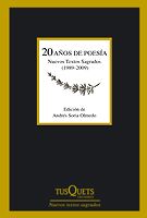 20 Años De Poesia: Nuevos Textos Sagrados por Vv.aa.