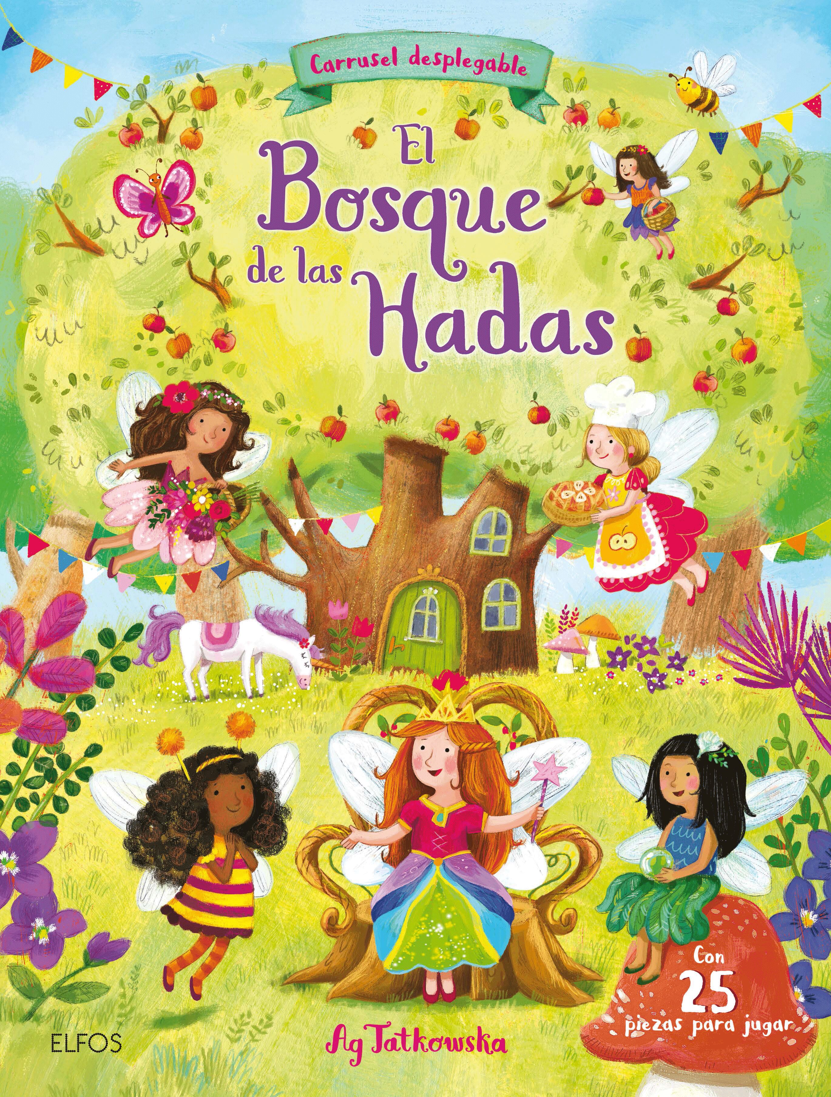 El Bosque De Las Hadas: Carrusel Desplegable Con Tres Escenarios Magicos por Ag Jatkowska