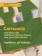 carrocería. cuaderno de trabajo (ebook)-9788491716938 carrocería. cuaderno de trabajo (ebook)-9788491716938