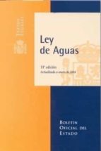 Libro en línea gratuito para descargar Ley de aguas
