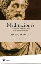Meditaciones. Marco Aurelio. Libro en papel. 9788437619316 Cafebrería El  Péndulo